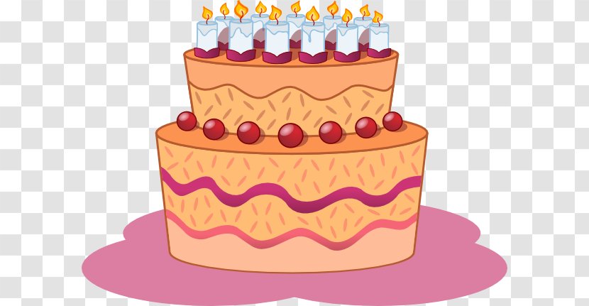 Birthday Cake Happy To You Candle Gift - Food Transparent PNG