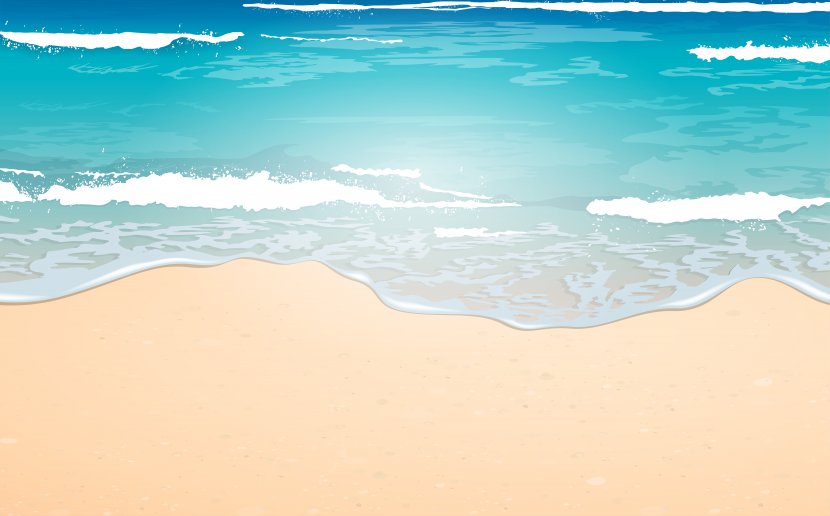 Sea Blue Sky - Sand Transparent PNG