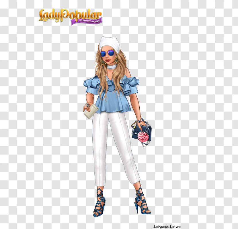 Lady Popular Costume Fashion Woman - Toy Transparent PNG