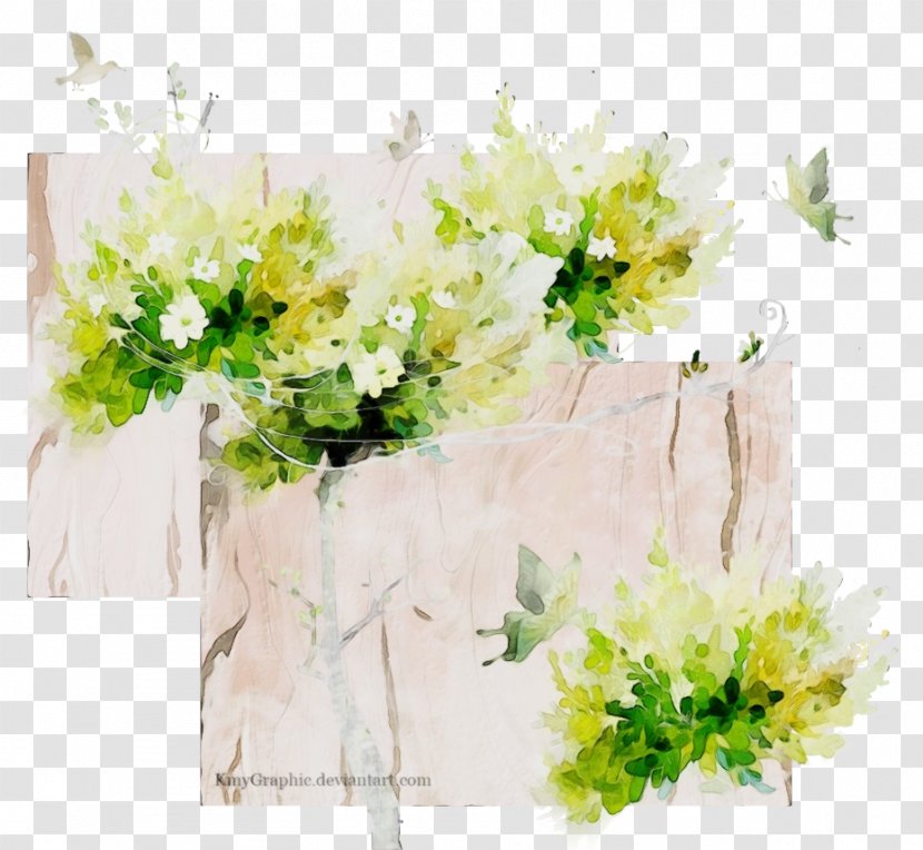 Watercolor Floral Background - Cut Flowers - Still Life Wildflower Transparent PNG