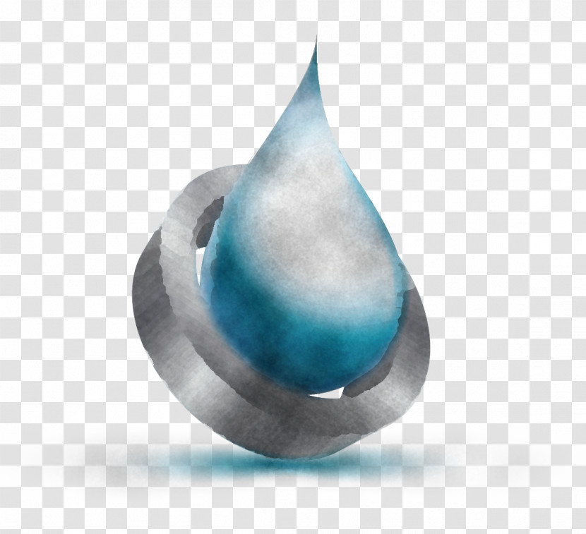 Blue Turquoise Turquoise Drop Transparent PNG