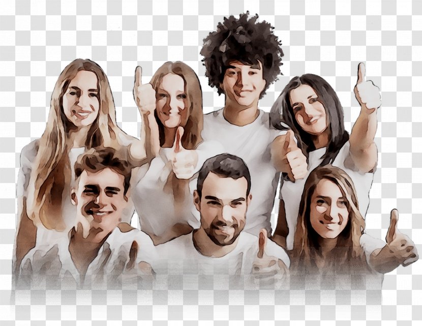 Social Group Human Behavior Product Thumb Transparent PNG