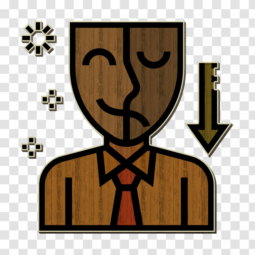 Business Recruitment Icon Personality Icon Sad Icon Transparent PNG