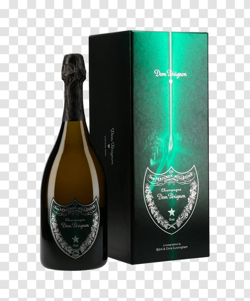 Champagne Wine Dom Pérignon Perignon Bjork Bottle - Online And Offline Transparent PNG