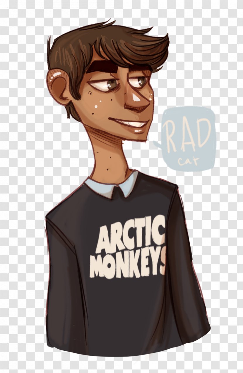 Cartoon Human Behavior Arctic Monkeys Character - Nirvana Art Transparent PNG