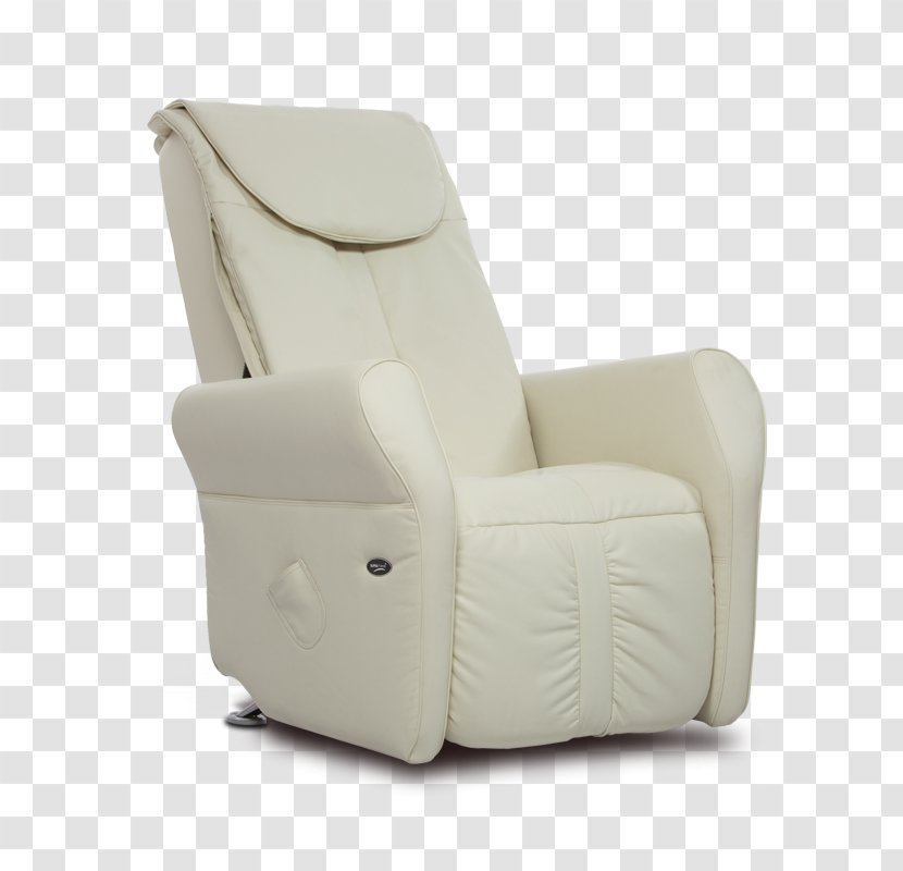 Recliner Massage Chair Fauteuil Comfort - Beige Transparent PNG