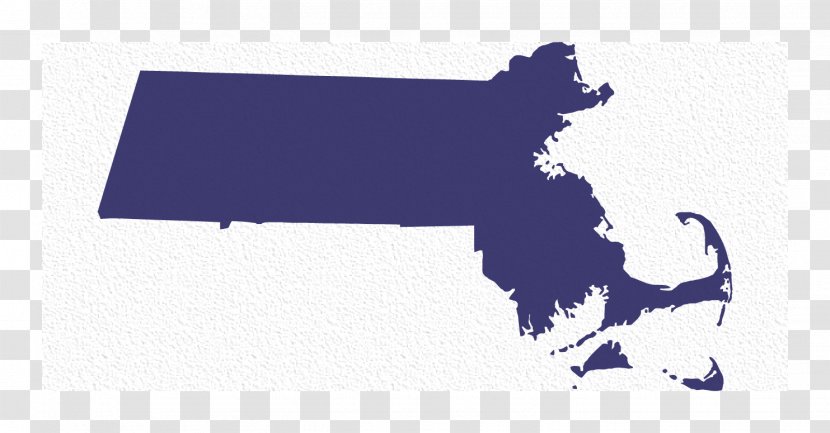 Massachusetts Vector Map - Carnivoran Transparent PNG