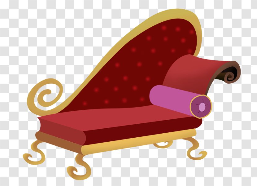 Rarity Chaise Longue Ottoman Couch Clip Art - Chair - Cliparts Transparent PNG