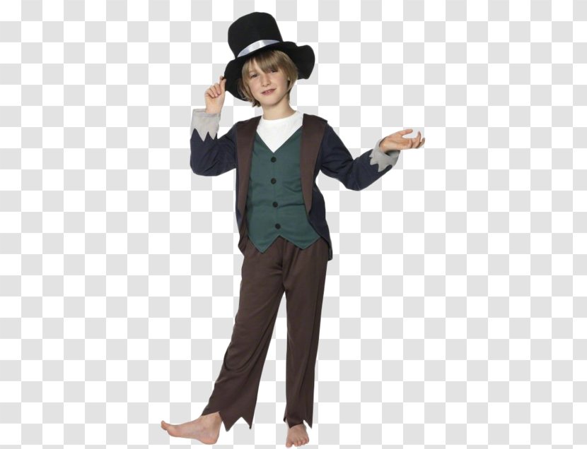 Victorian Era Edwardian Costume Party Boy - Top - Poor Children Transparent PNG