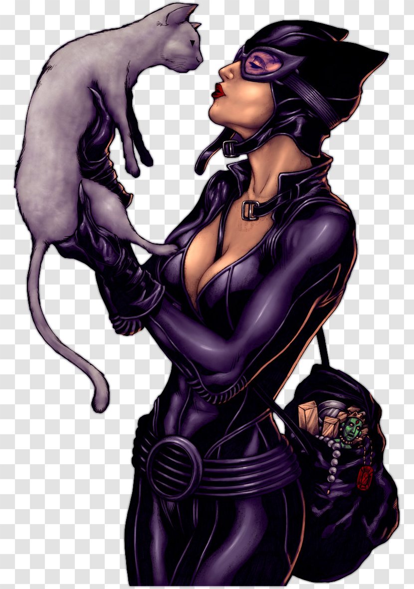 Anne Hathaway Catwoman Felicia Hardy Batman Comic Book - Supernatural Creature Transparent PNG