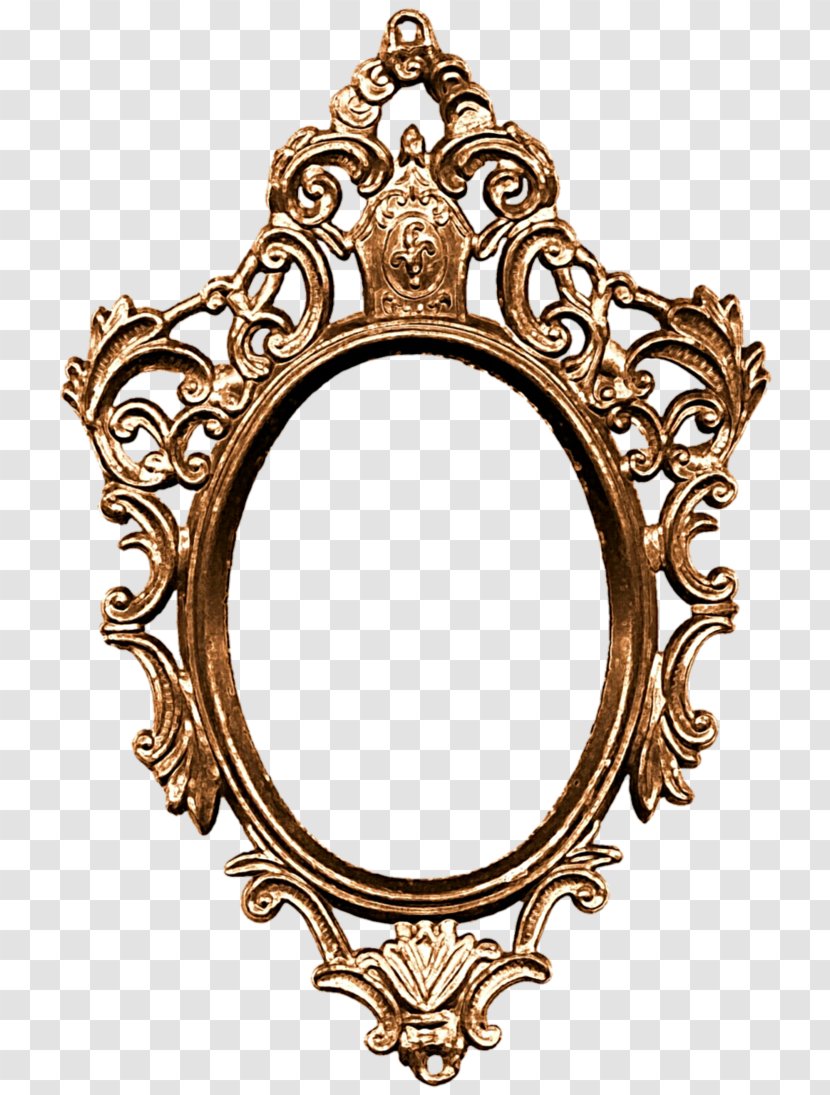 Magic Mirror Picture Frames Clip Art - Oval Transparent PNG