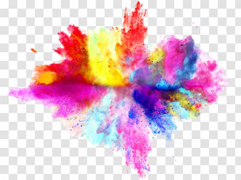 Color Stock Photography Explosion Royalty-free - Heart - Holi Transparent PNG