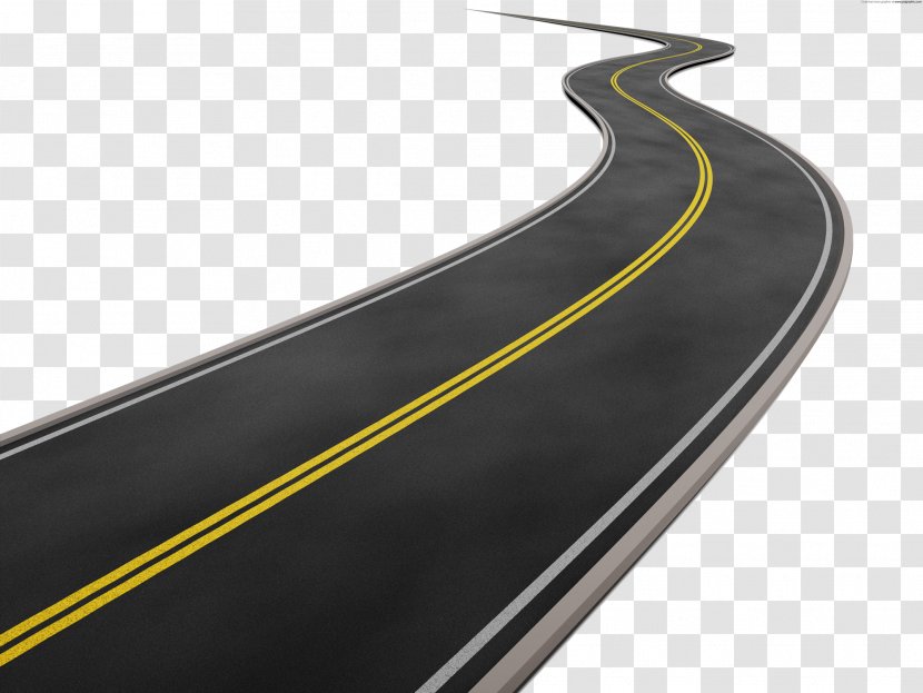 Road Curve Clip Art - Material - Transparent Background Transparent PNG