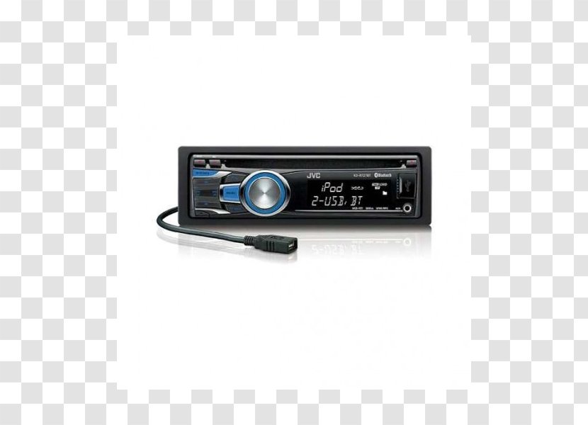JVC Kd-R45 Car Stereo ( Bluetooth, Front + Rear Aux-Input,Usb ) Vehicle Audio Radio Receiver FM Broadcasting MP3 Player - Technology - Jvc Transparent PNG