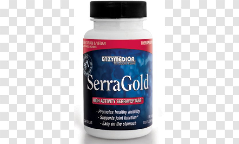 Dietary Supplement Serratiopeptidase Kosher Foods Enzyme Health - Lipase Transparent PNG