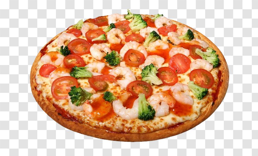 Pizza Margherita Seafood Italian Cuisine - Food Transparent PNG