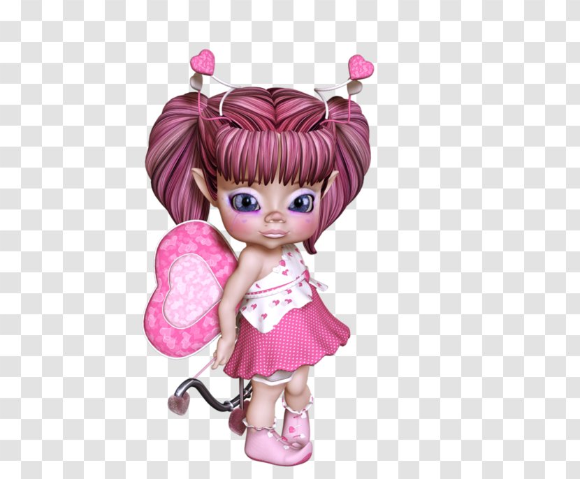 Doll Barbie Animation - Heart Transparent PNG