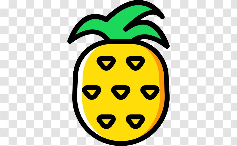 Fruit Pineapple Smiley Clip Art - Smile - Pina Transparent PNG
