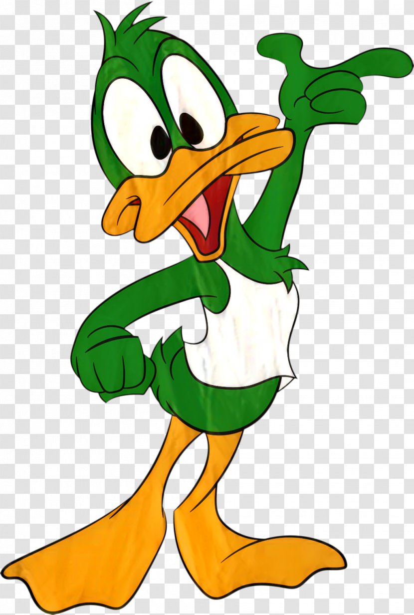 Plucky Duck Character Television Show Art - Tiny Toon Adventures - Bird Transparent PNG