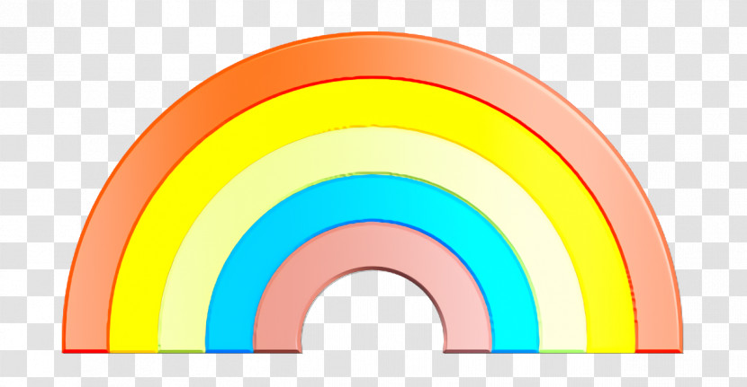 Weather Set Icon Rainbow Icon Transparent PNG