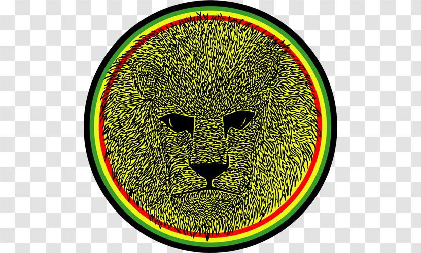 Lion Of Judah Rastafari Sticker Wall Decal - Nonviolence Transparent PNG