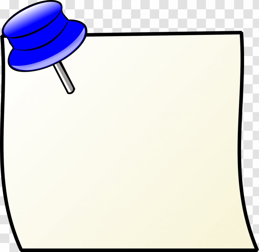 Post-it Note Paper Clip Art - Sticky Notes Transparent PNG