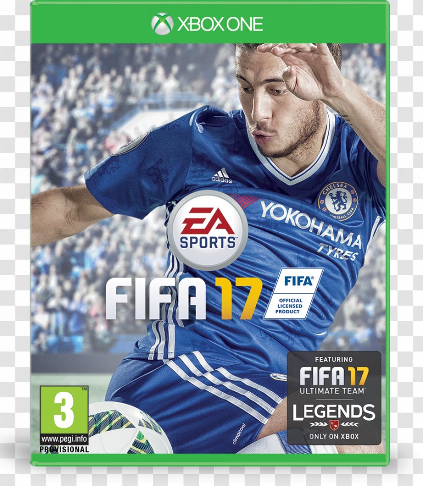 Eden Hazard FIFA 17 18 15 2010 World Cup South Africa - Xbox 360 - Electronic Arts Transparent PNG