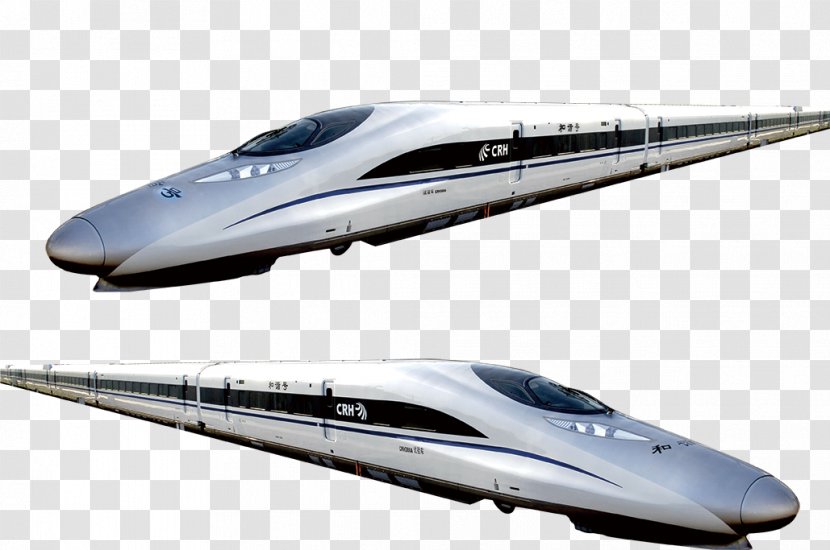 Taiwan High Speed Rail Train Transport High-speed Power Car - Airline Transparent PNG