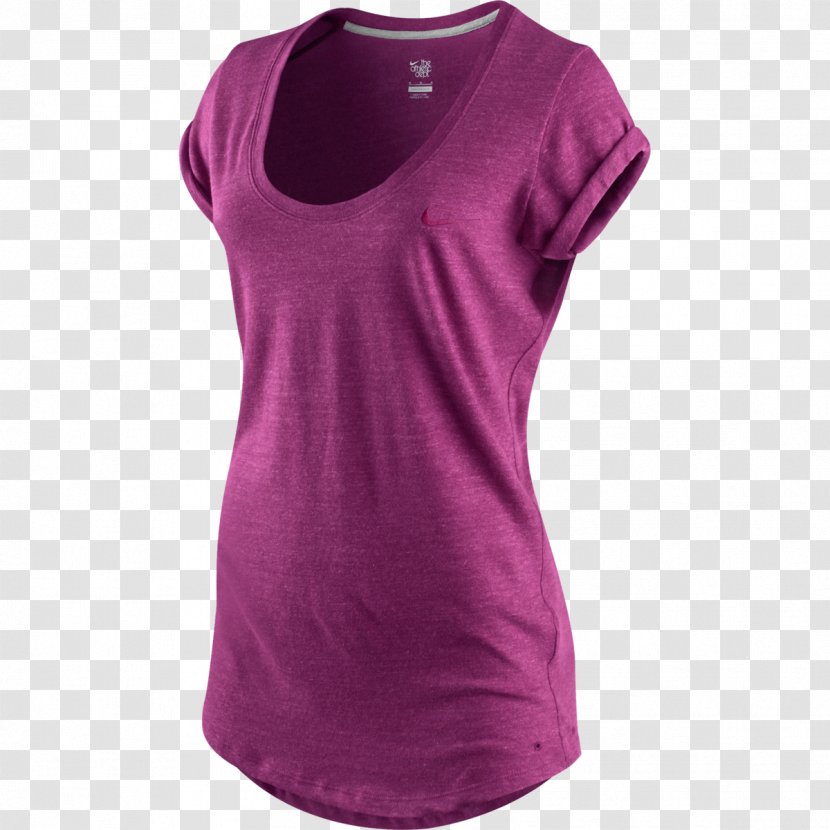 Sleeve T-shirt Clothing Top Adidas - Magenta Transparent PNG