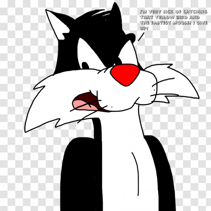 Sylvester Jr. Tweety Whiskers Speedy Gonzales - Cartoon - Flower Transparent PNG