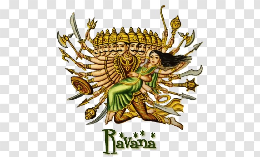 Ravana . - Mythology - Mythical Creature Transparent PNG