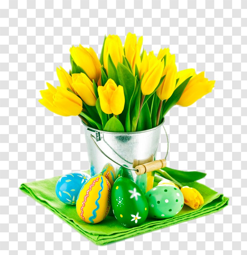 Tulip Flower Yellow Stock Photography Easter - Floristry - Tulips Transparent PNG