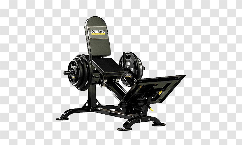 Exercise Machine Fitness Centre Equipment Dumbbell - Leg Press Transparent PNG
