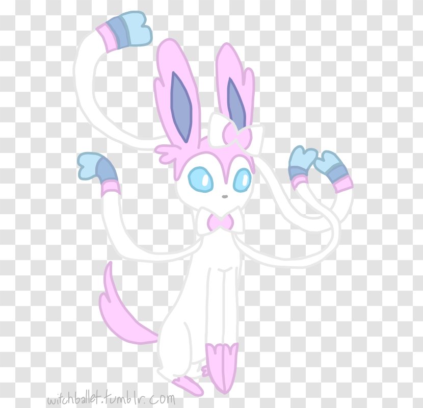 Rabbit Easter Bunny Hare Ear Clip Art - Heart Transparent PNG