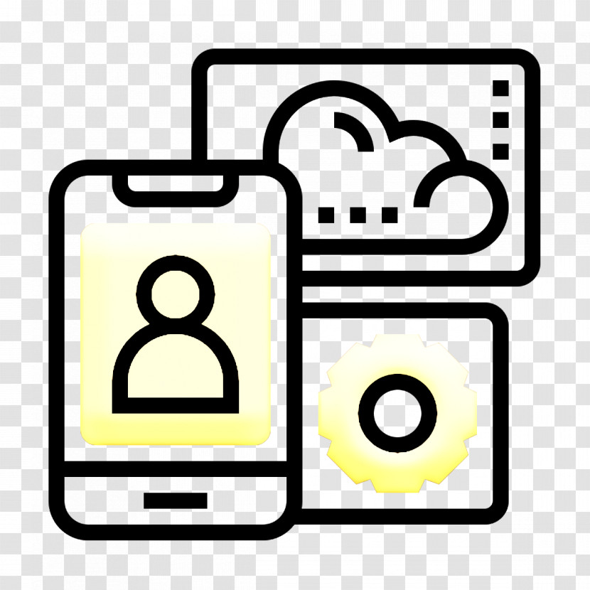 Function Icon Mobile Icon Cloud Service Icon Transparent PNG