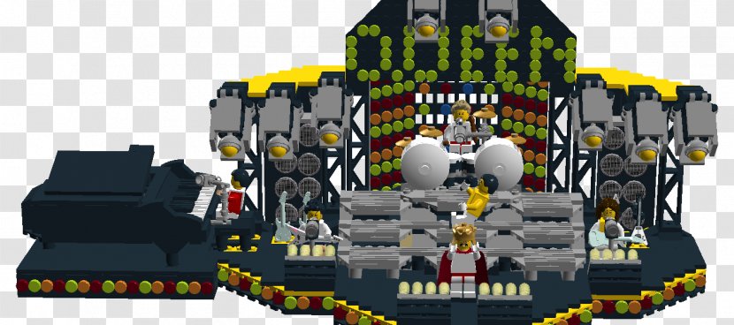 Lego Ideas Under Pressure Live At Wembley '86 The Group - Stage Gather Transparent PNG