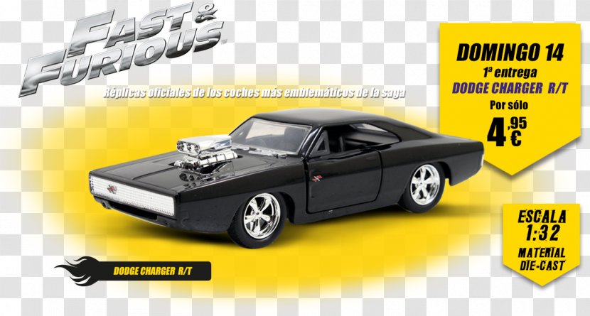 Dominic Toretto Car Ford Motor Company Torino Dodge Charger - Automotive Design - Fast And Furious Transparent PNG