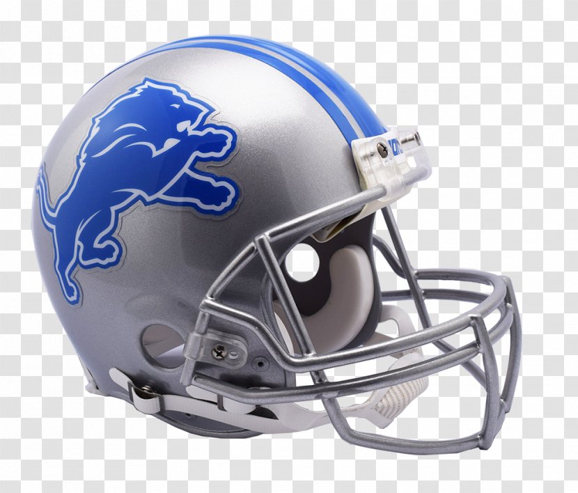 Detroit Lions NFL American Football Helmets Riddell - Helmet ...