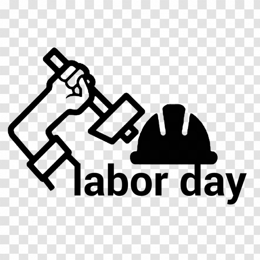 Labor Day Graphic Design - Ceremony - Blackandwhite Arm Transparent PNG