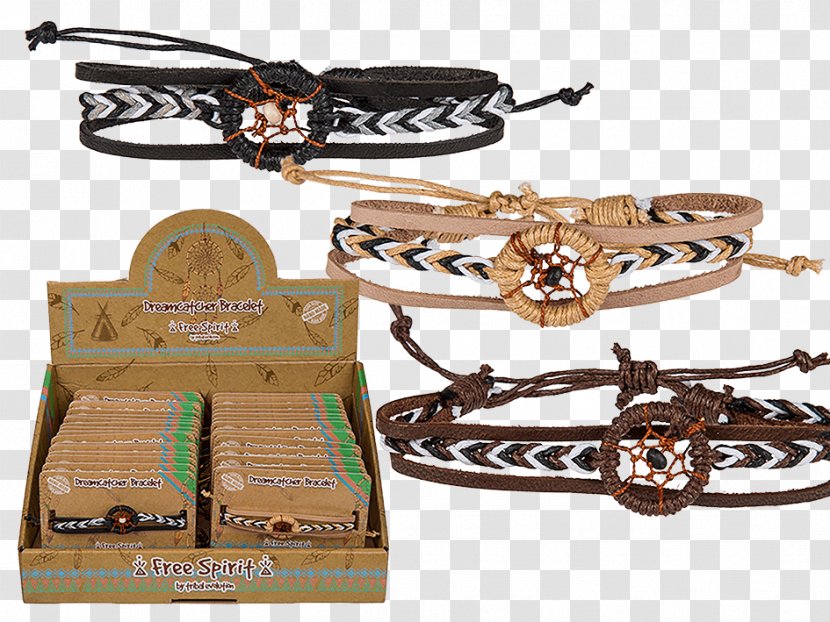 Dreamcatcher Bracelet Amulet Jewellery Leather - Necklace Transparent PNG