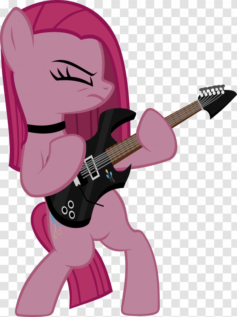 Pinkie Pie Rarity My Little Pony Fan Art - String Instrument Transparent PNG