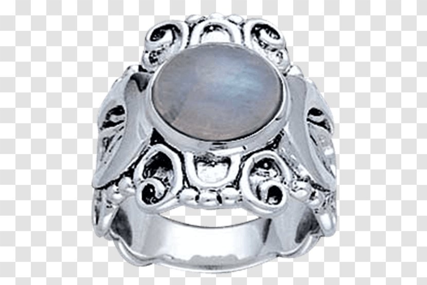 Ring Silver Gemstone Jewellery Blue Moon - Extravagance Transparent PNG