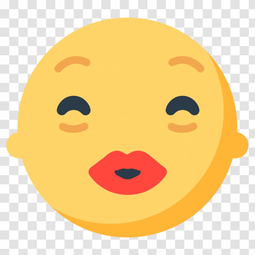 Emoji Smiley Emoticon Facebook - Nose - Kiss Transparent PNG