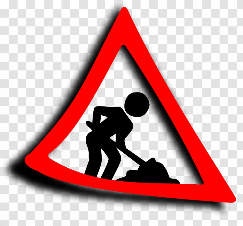 Architectural Engineering Clip Art - Traffic Sign - Foundation Construction Cliparts Transparent PNG