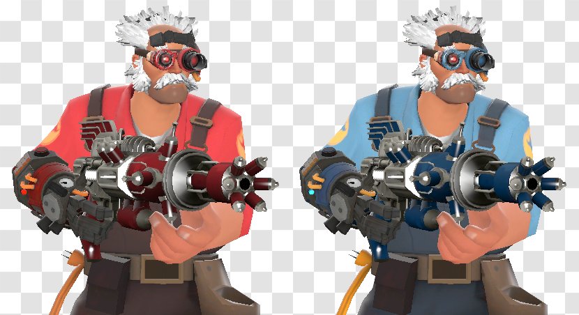Team Fortress 2 Loadout Engineer Cyborg Machine Transparent PNG