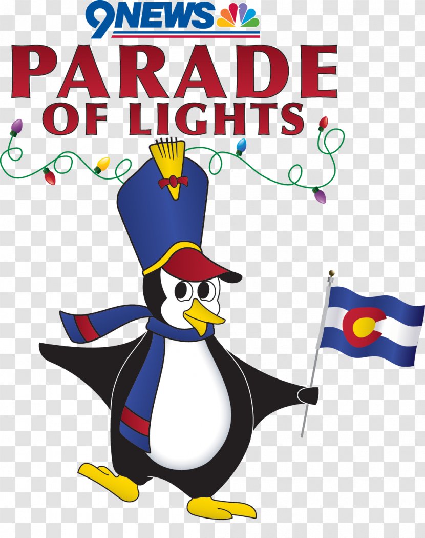 Parade Of Lights Penguin Painting Art Clip - Bird Transparent PNG
