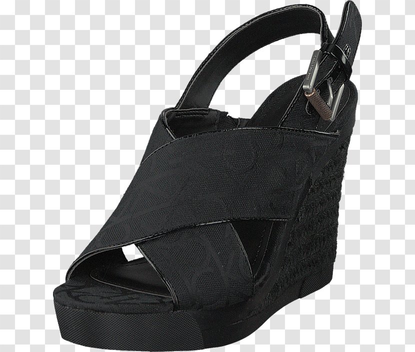 High-heeled Shoe Black Boot Sandal - Grey - Calvin Klein Trademark Trust Transparent PNG