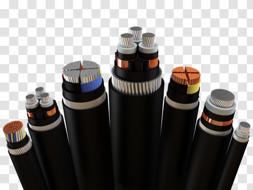 Cross-linked Polyethylene Electrical Cable Power Steel Wire Armoured High-voltage - Manufacturing - High Voltage Transparent PNG