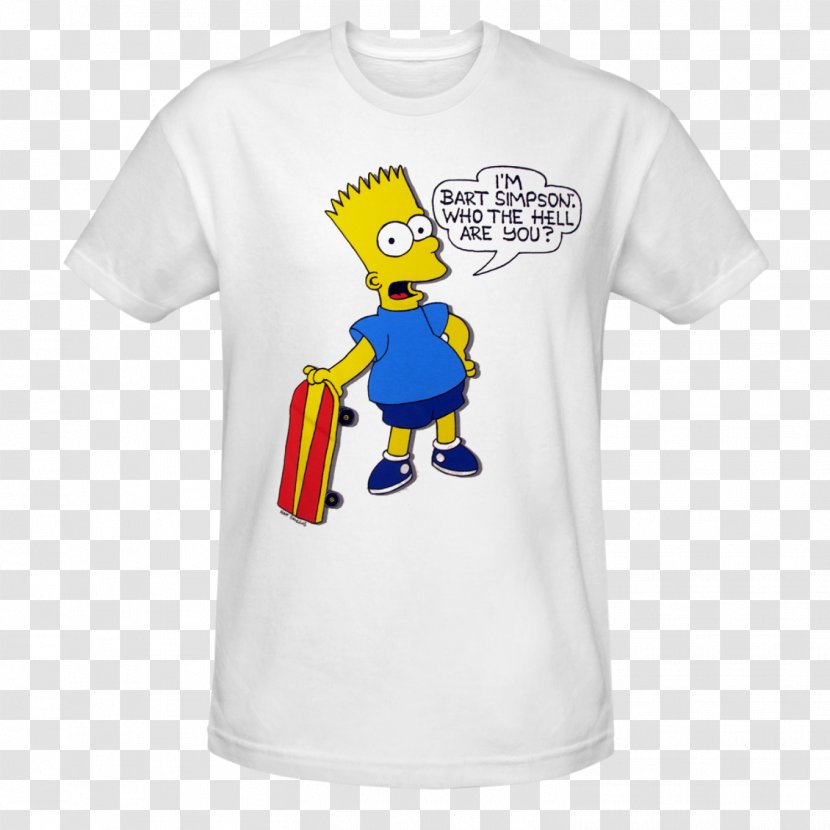 T-shirt Bart Simpson Homer Clothing - Tshirt Transparent PNG