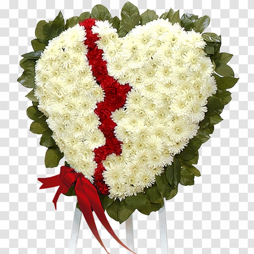 Flower Delivery Floral Design Floristry Wreath - Rose - HEART FLOWER Transparent PNG